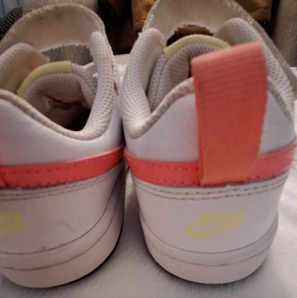 Nike Kids White Court Sneakers - Picture 7 of 12